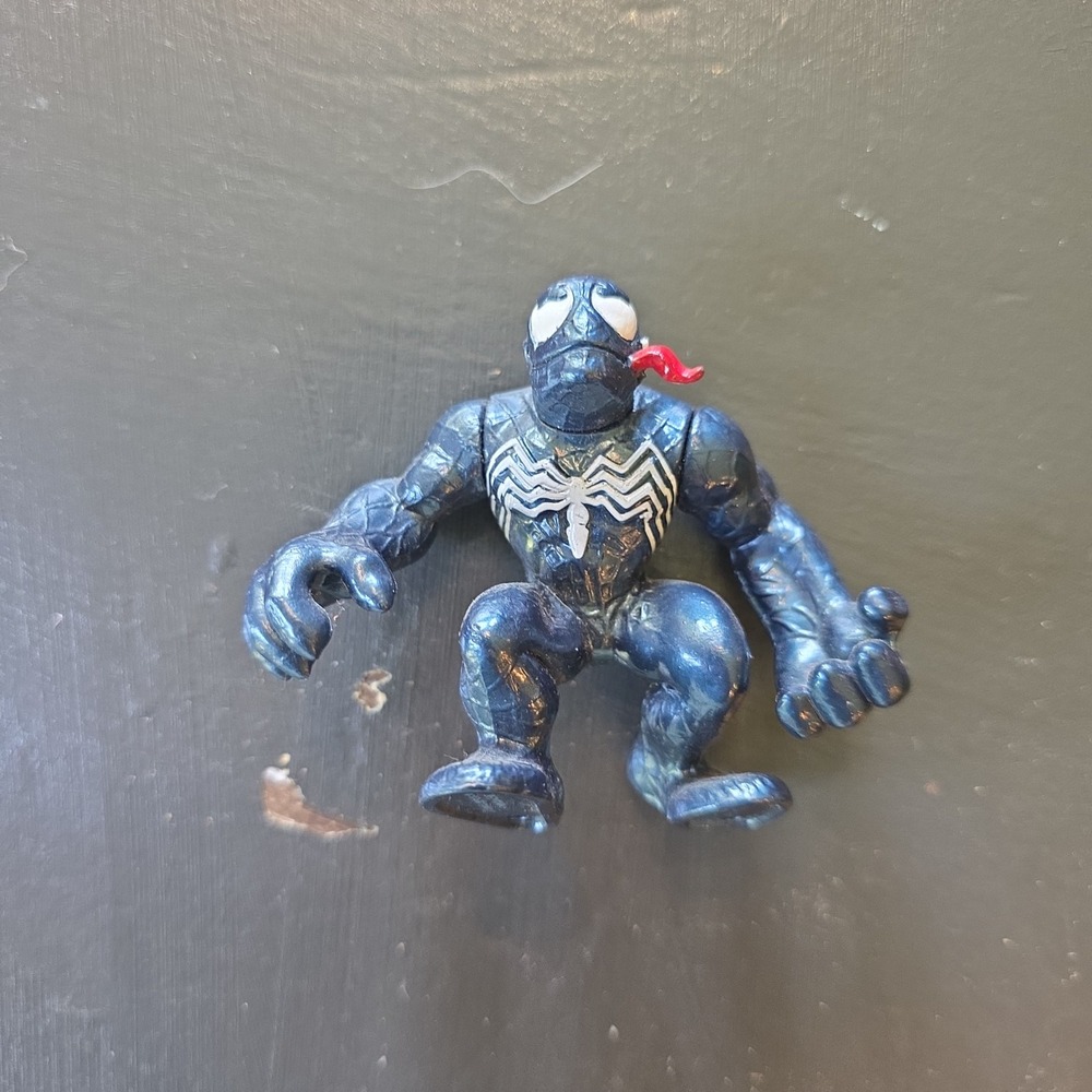 Marvel Super Hero Squad Venom Action Figure 2006 Hasbro Dark Blue Metallic Toy